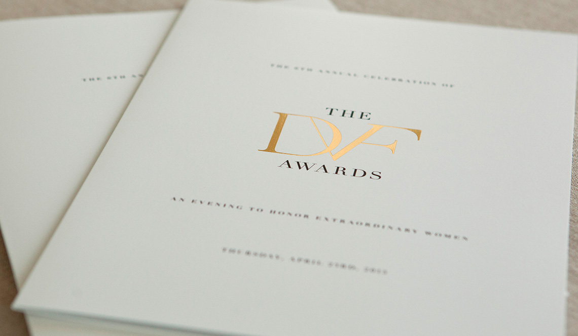 DVF Awards Program Booklet