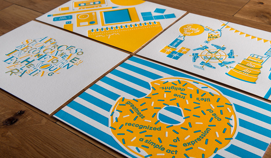 Letterpress Holiday Cards