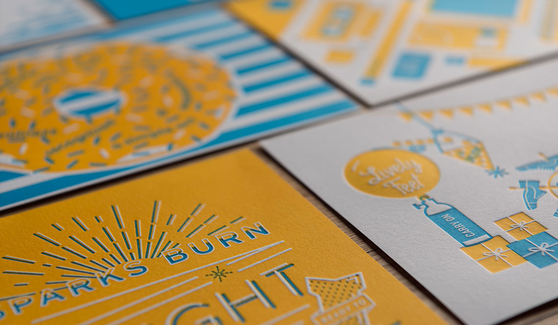 Letterpress Holiday Cards