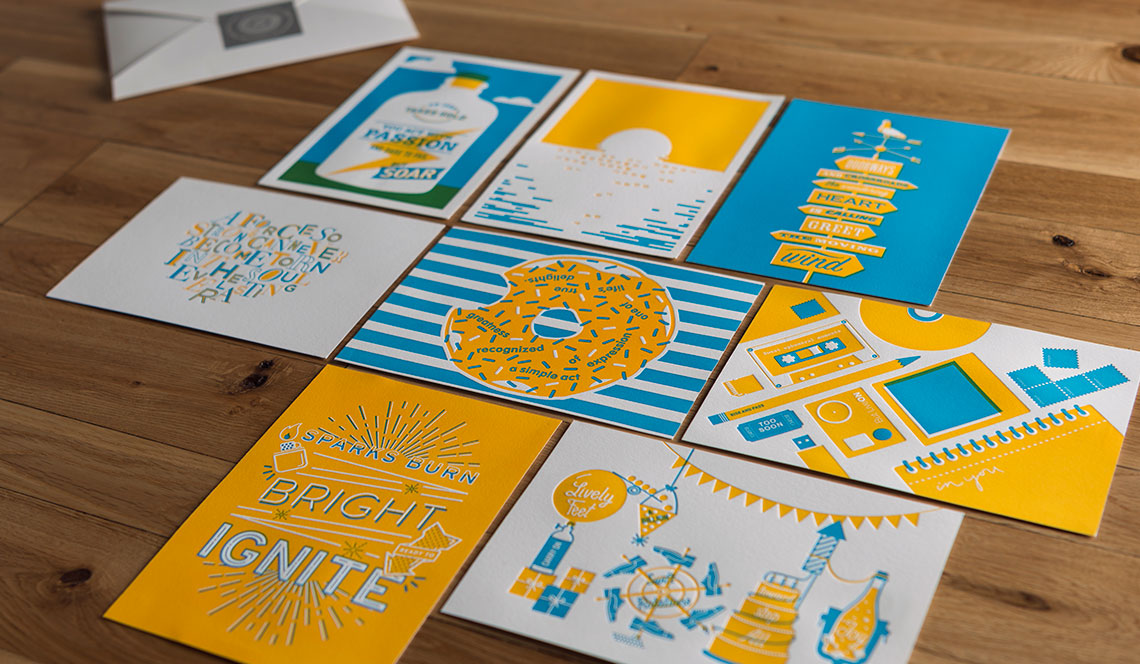 Letterpress Holiday Cards