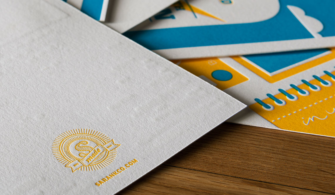 Letterpress Holiday Cards