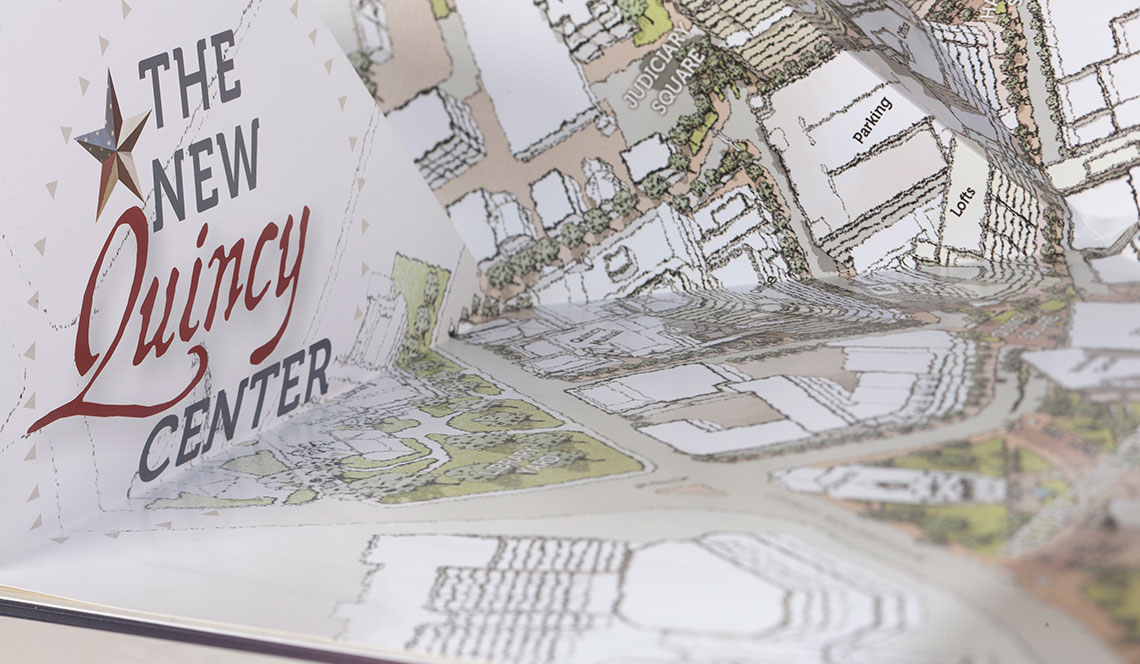 custom printed map