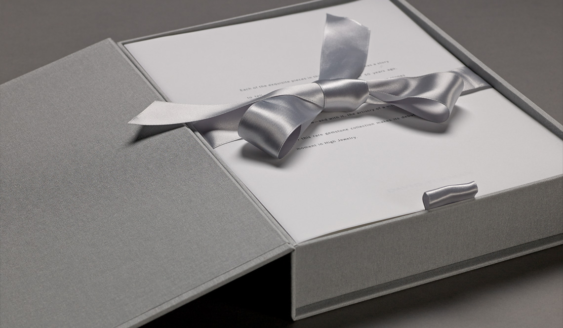 2D+ raised printing; Presentation Box