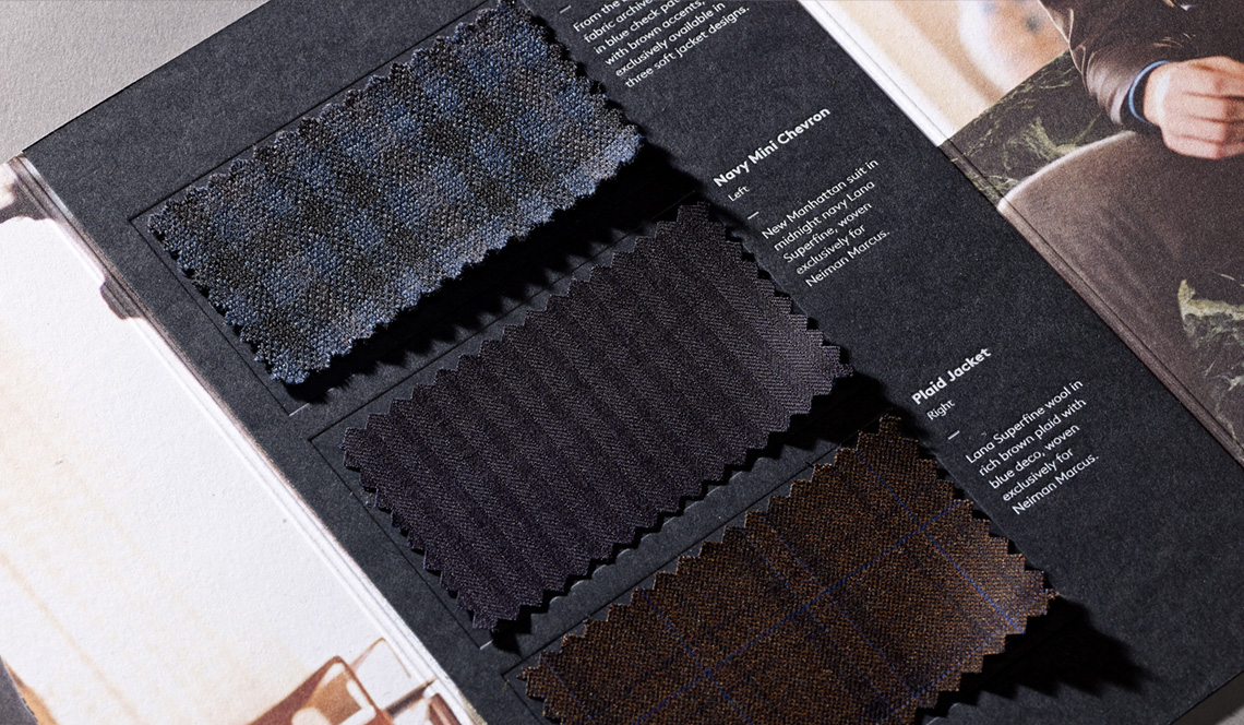 luxury fashion brochure