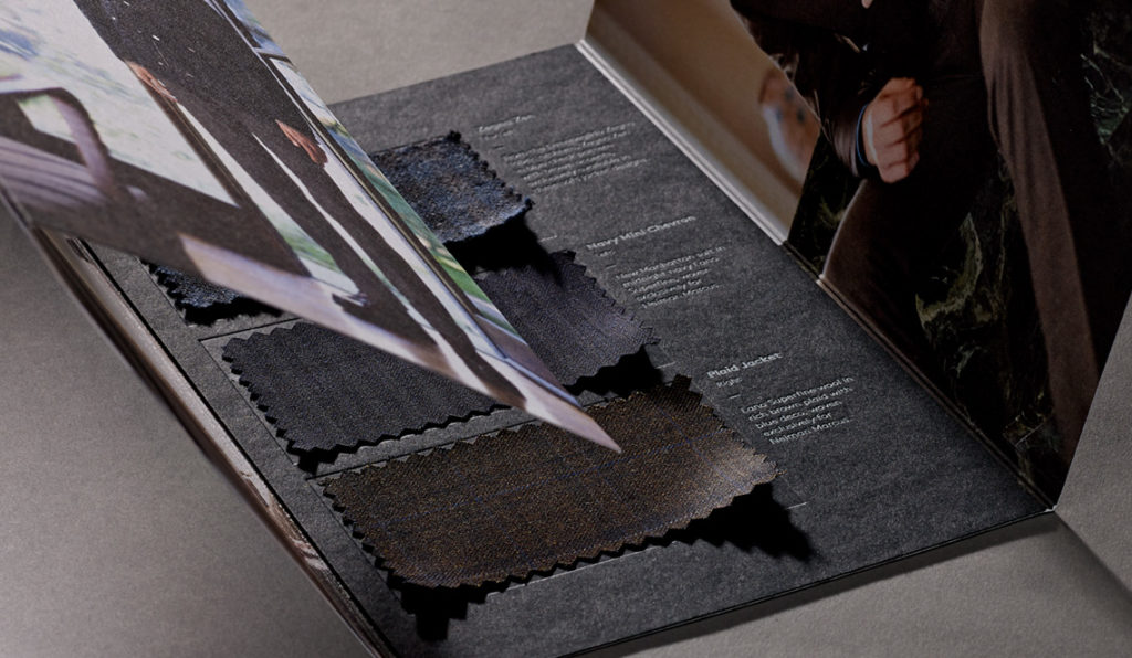 luxury fashion brochure