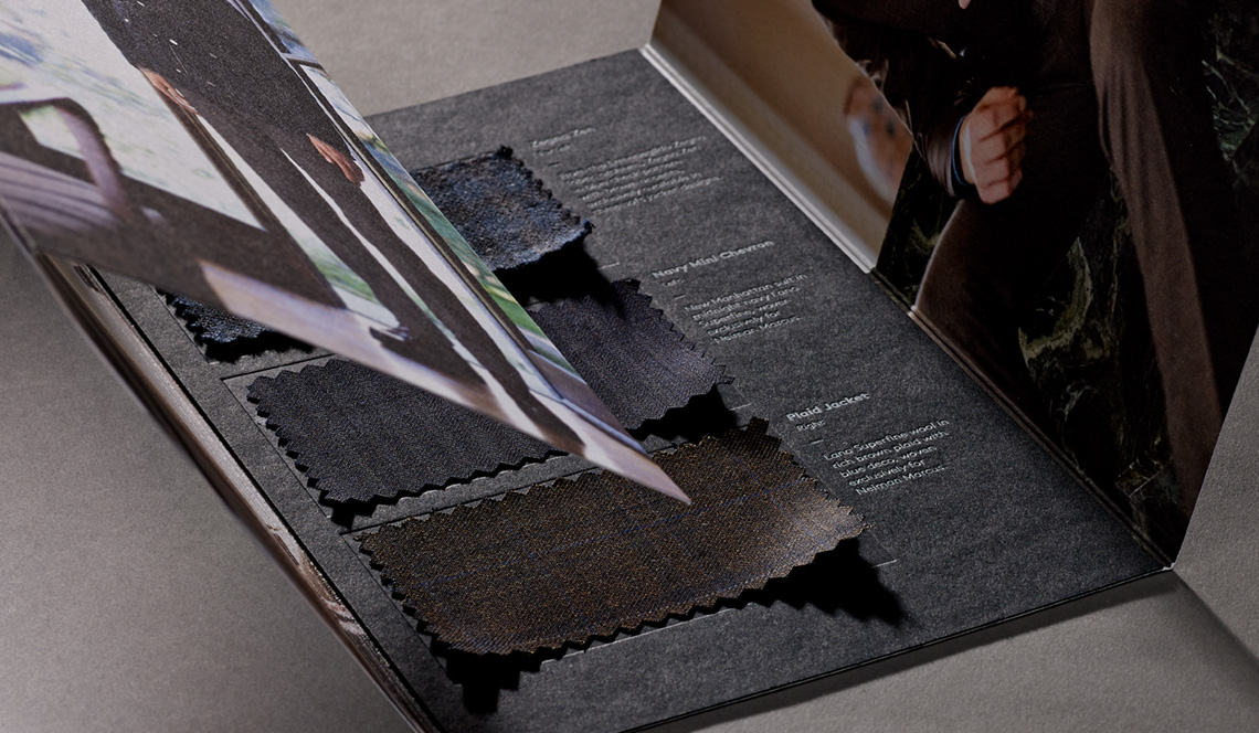 luxury fashion brochure