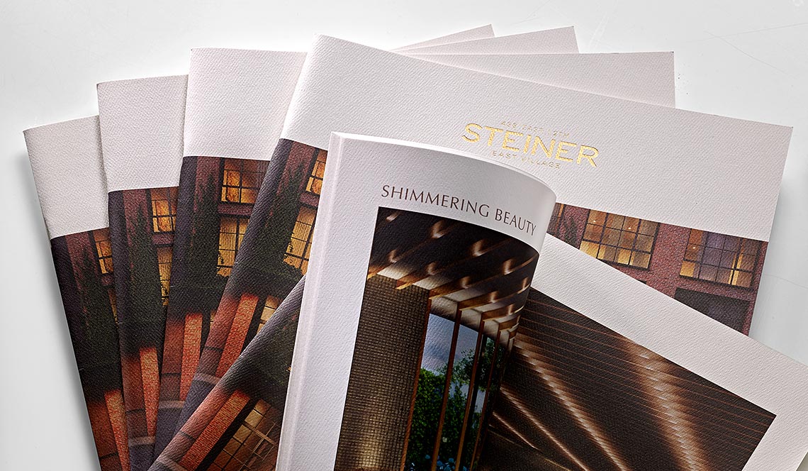 SADDLE-STITCHED BINDING