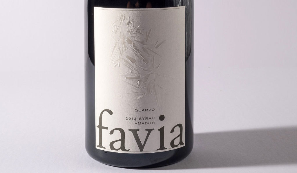 FAVIA WINES LABEL