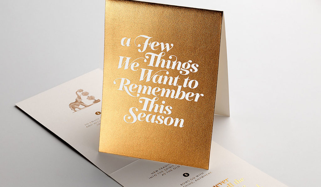 HOLIDAY CARDS