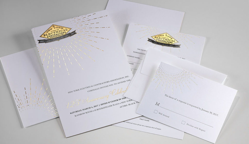 gilded Invitation suite
