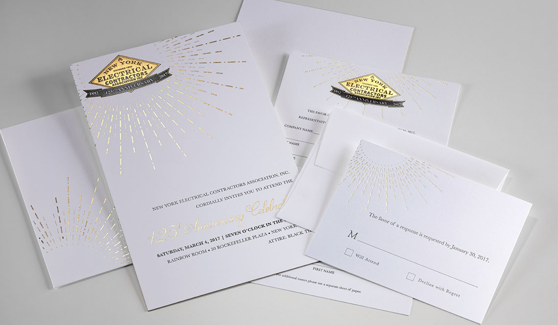gilded Invitation suite