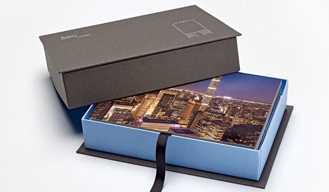 Custom box and note cards