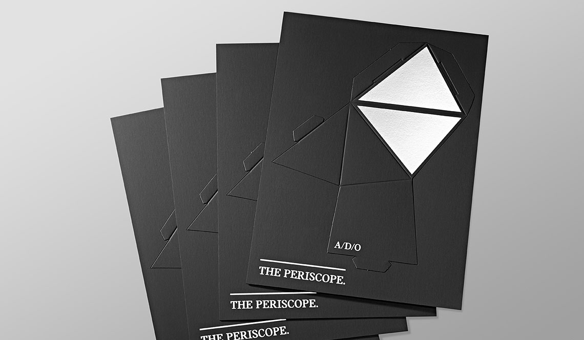 die cut 3d invitation