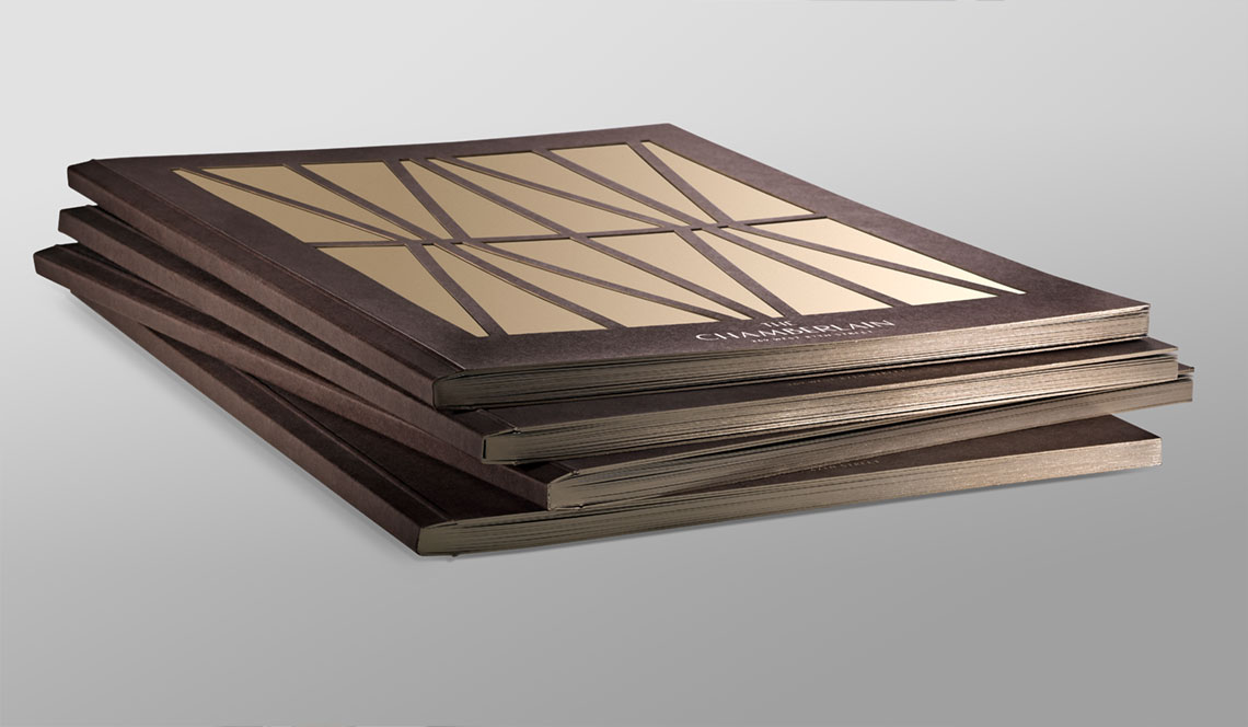 gilded real estate brochures