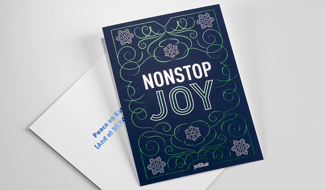 JetBlue Holiday Cards