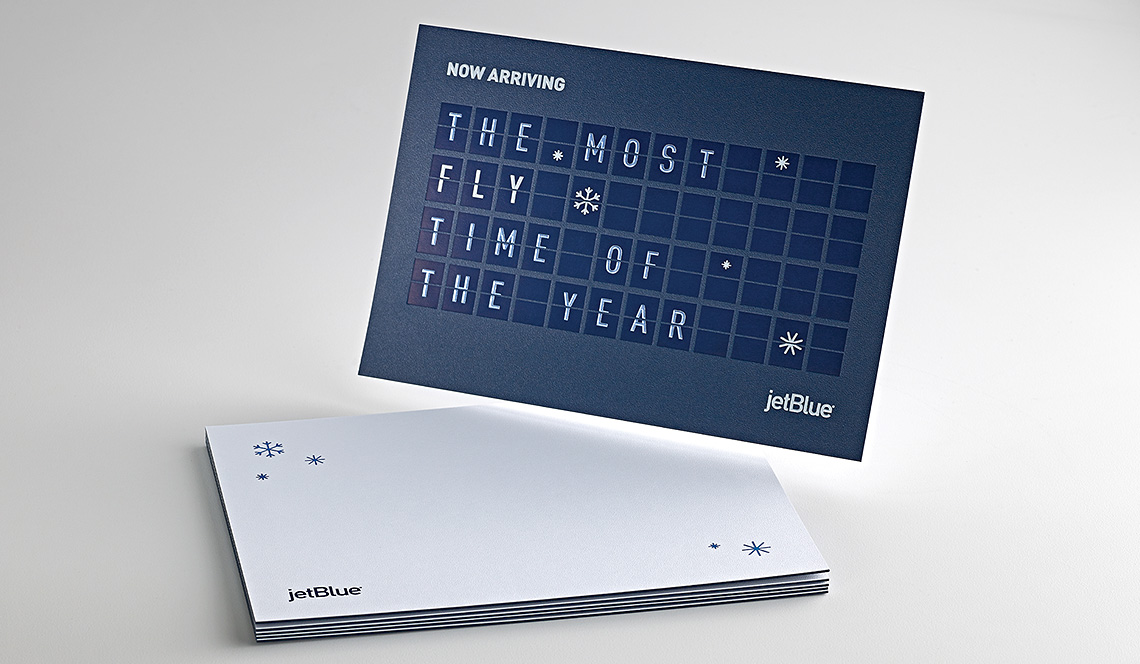 JetBlue Holiday Cards
