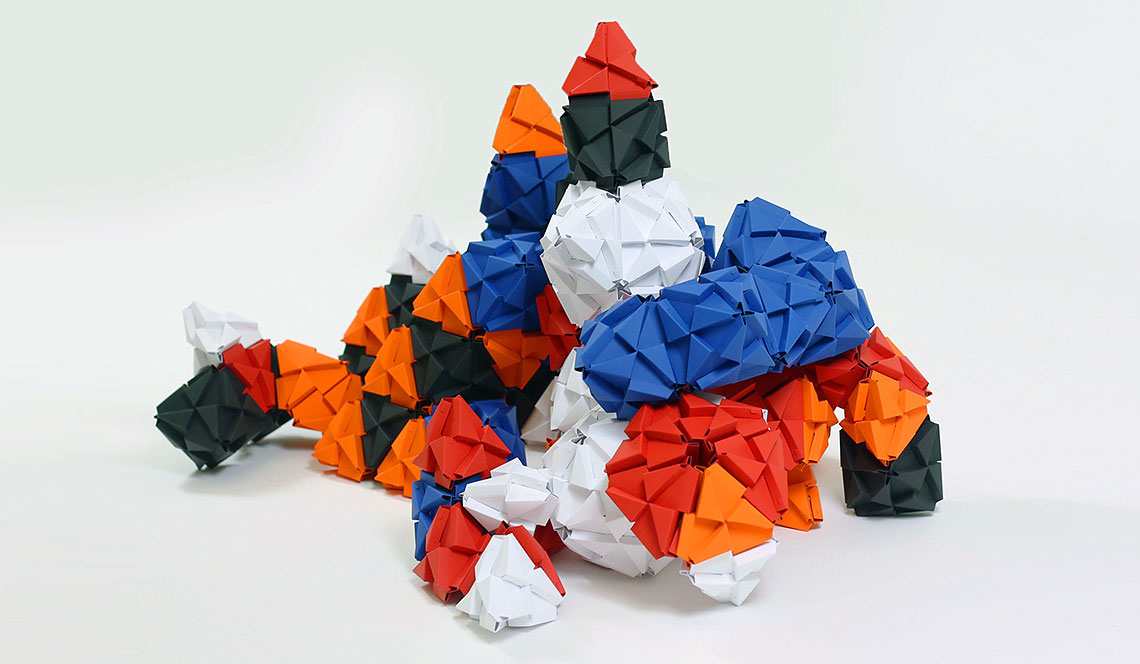 TROXES – Origami building blocks