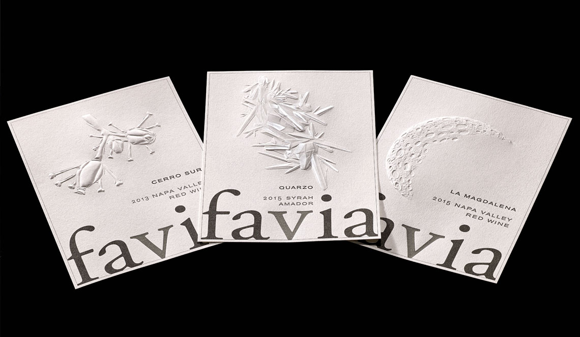 Favia Wine Labels