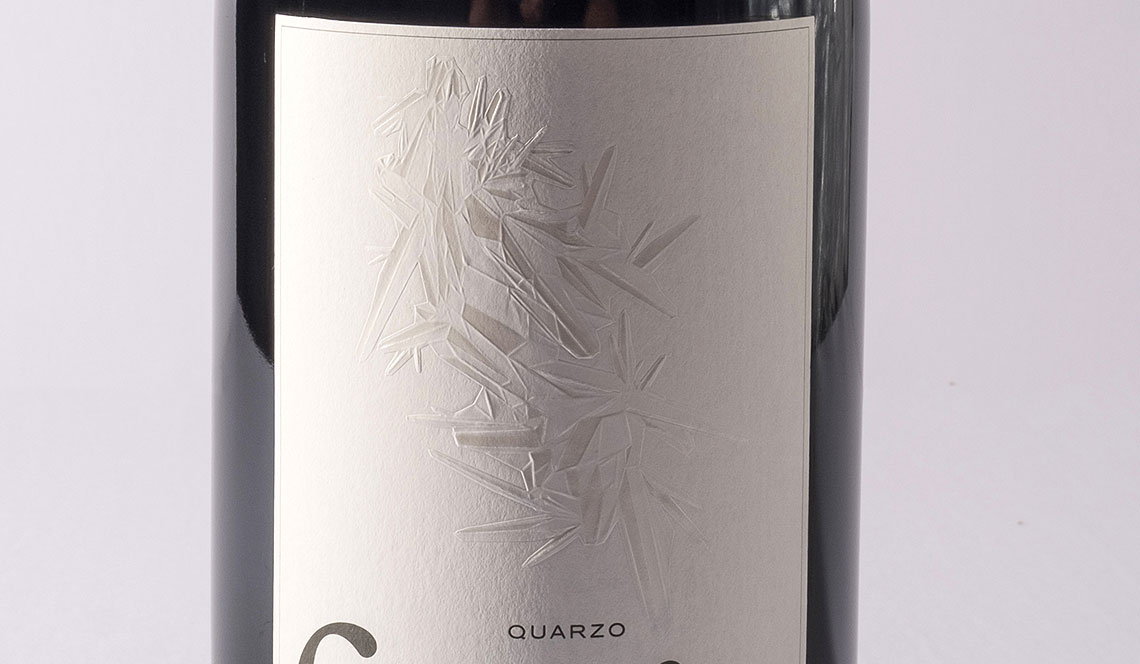 Embossed Wine Labels