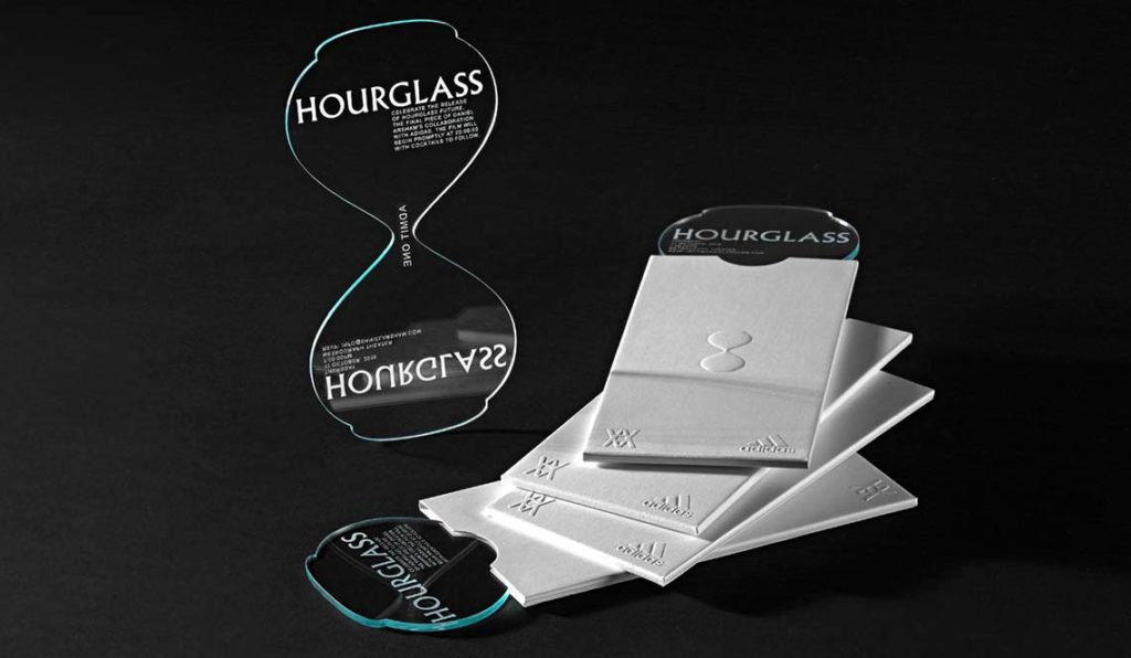 laser cut plexiglass invitation