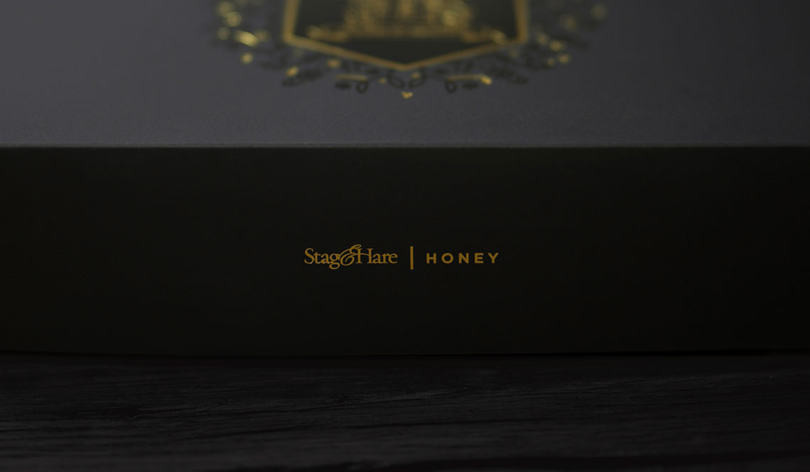 Gourmet Honey Packaging for Stag&Hare Gourmet Honey Packaging for Stag&Hare
