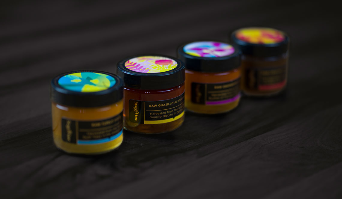 Gourmet Honey Packaging for Stag&Hare Gourmet Honey Packaging for Stag&Hare
