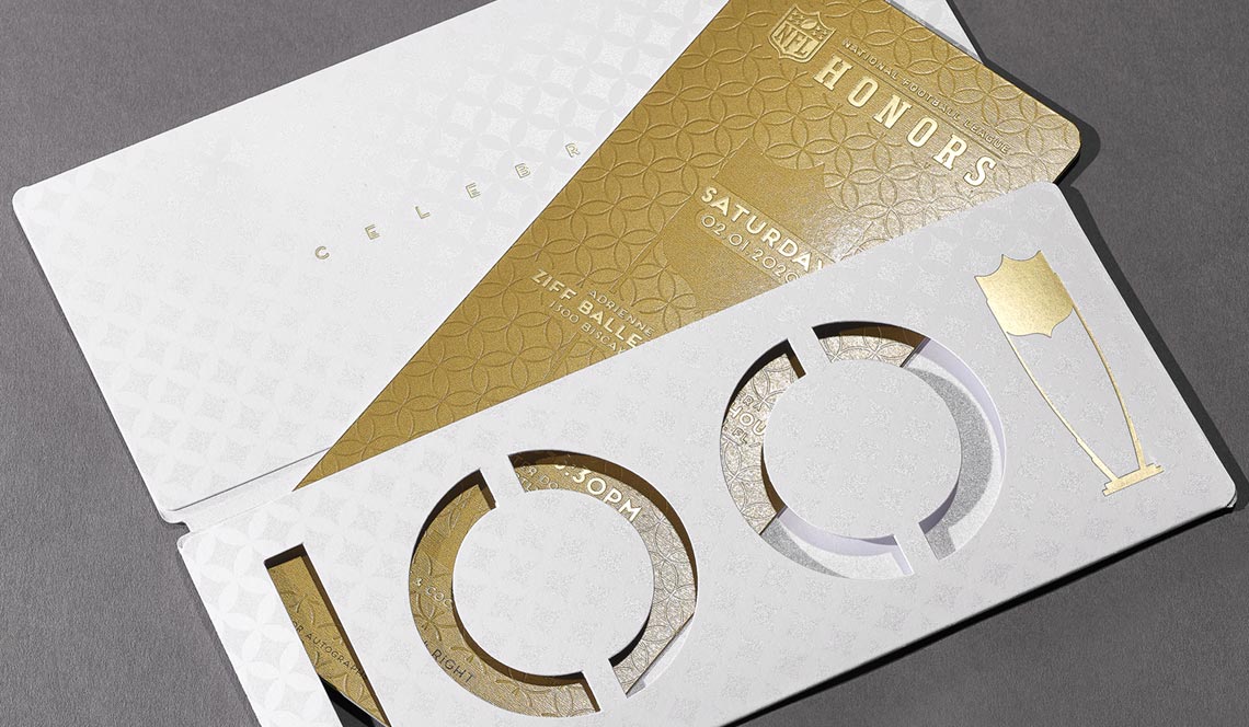 Invitation with Variable Data Printing