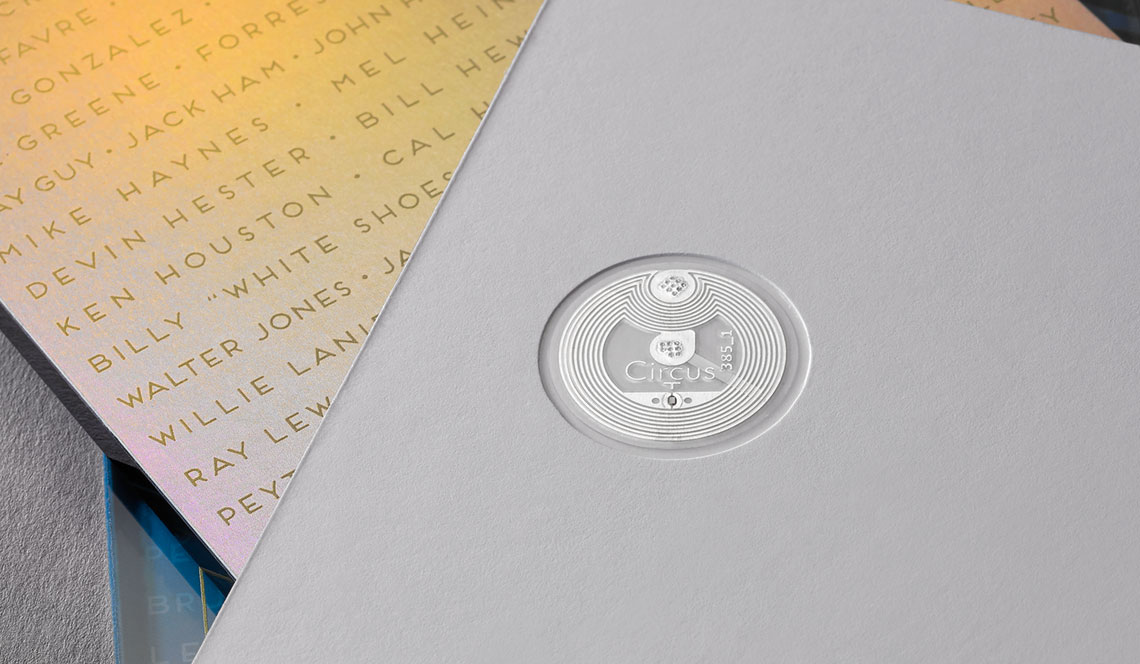 Invitation with RFID Tag Invitation with RFID Tag
