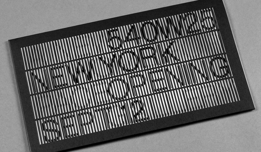 Barrier-Grid Animation Invitations, Barrier Grid