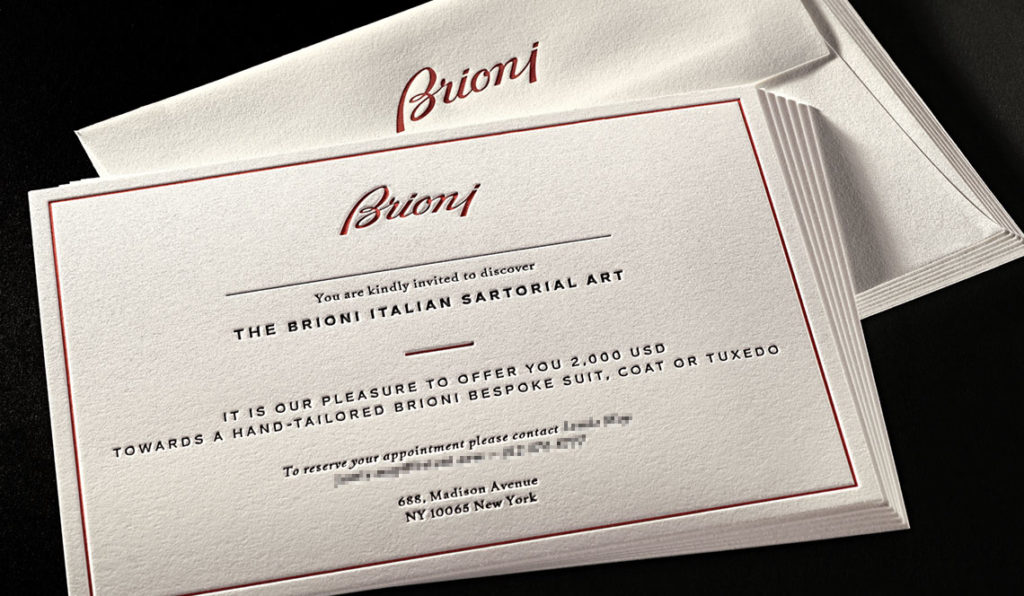 Letterpress Invitation Suite