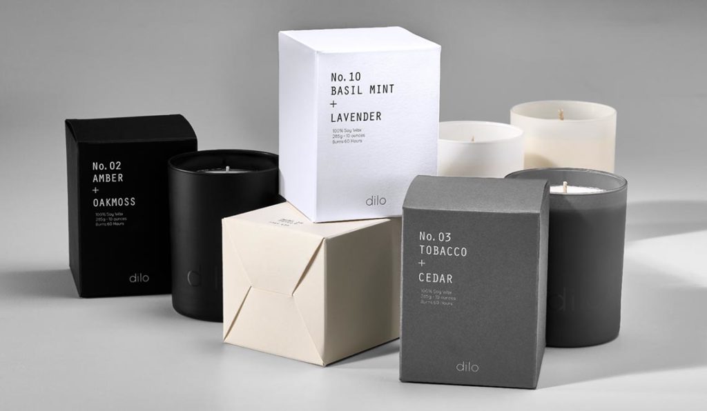 Folding Carton Candle Boxes