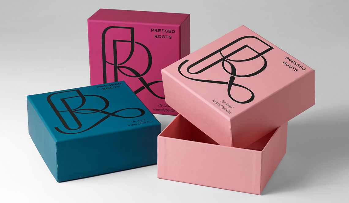 Turned Edge Salon Packaging