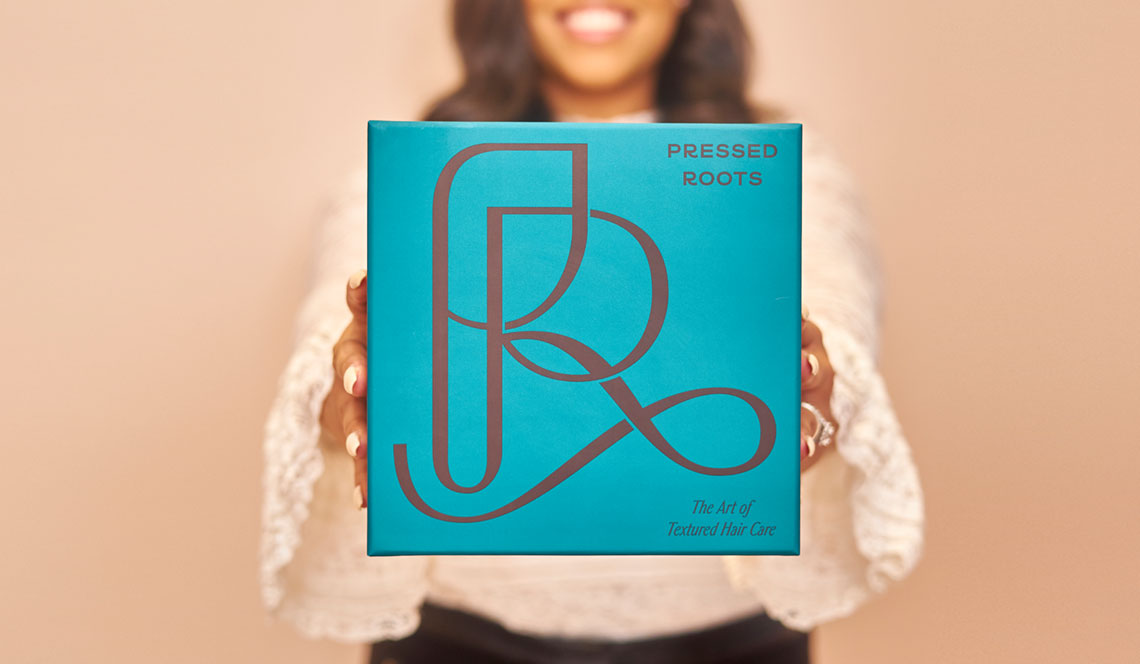 Salon Packaging, Turned Edge Packaging