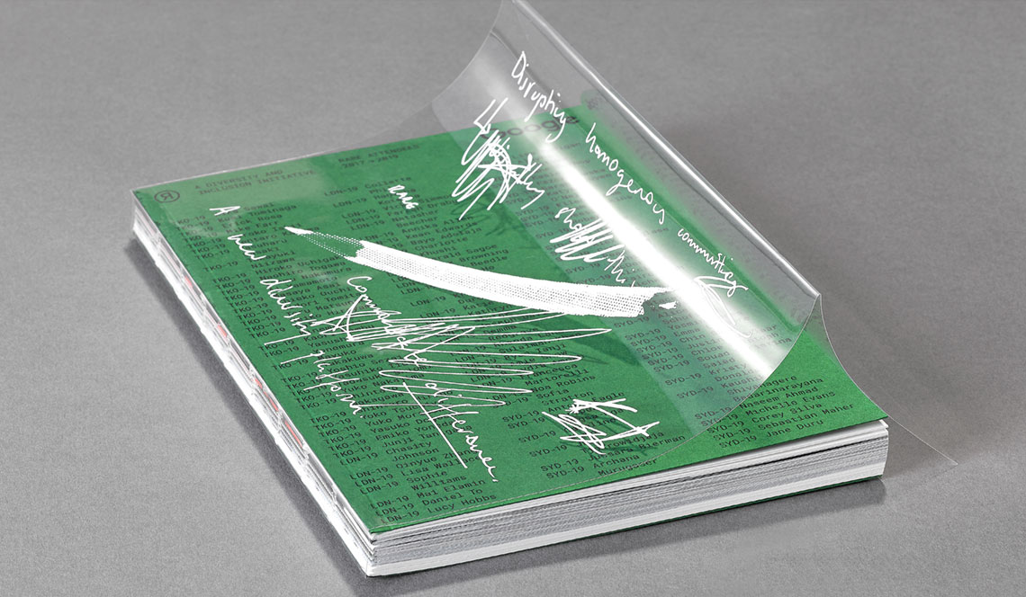 exposed Smyth sewn book