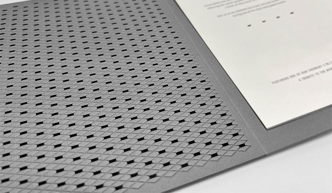Embossed Invitation Folio