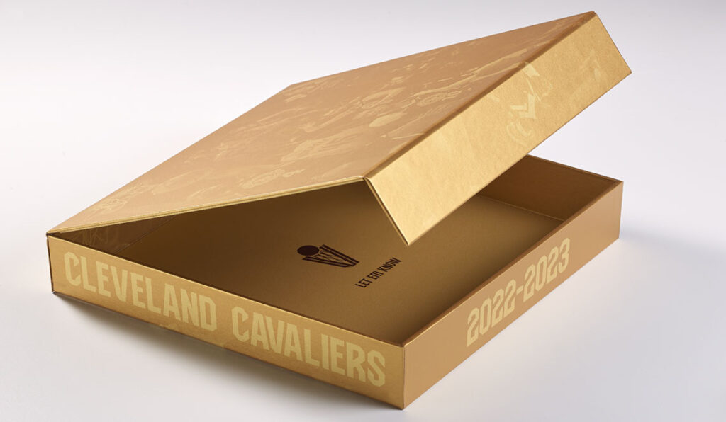 Seeding Kit Packaging for Cleveland Cavaliers; Influencer Kits