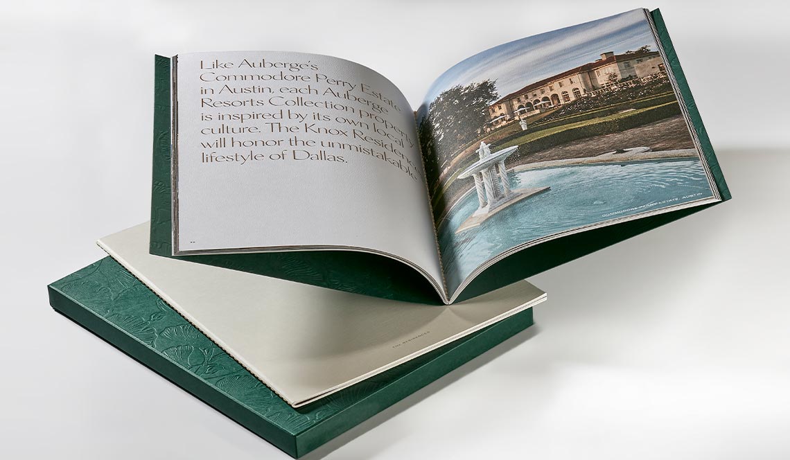 luxury real estate brochure suite