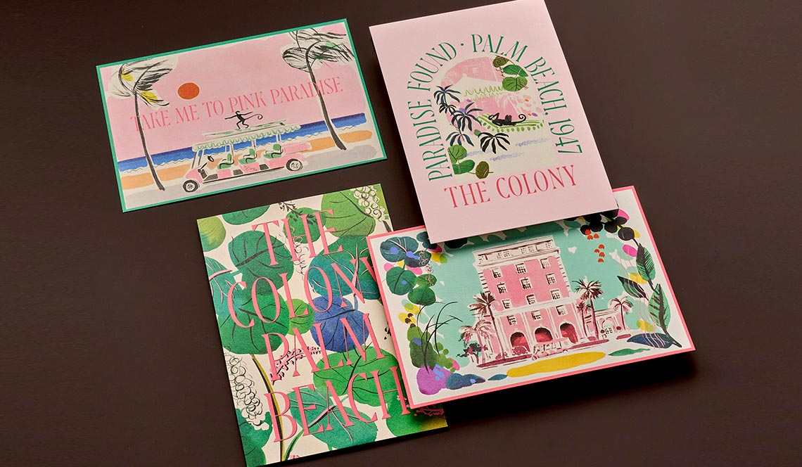 stylish hotel stationery