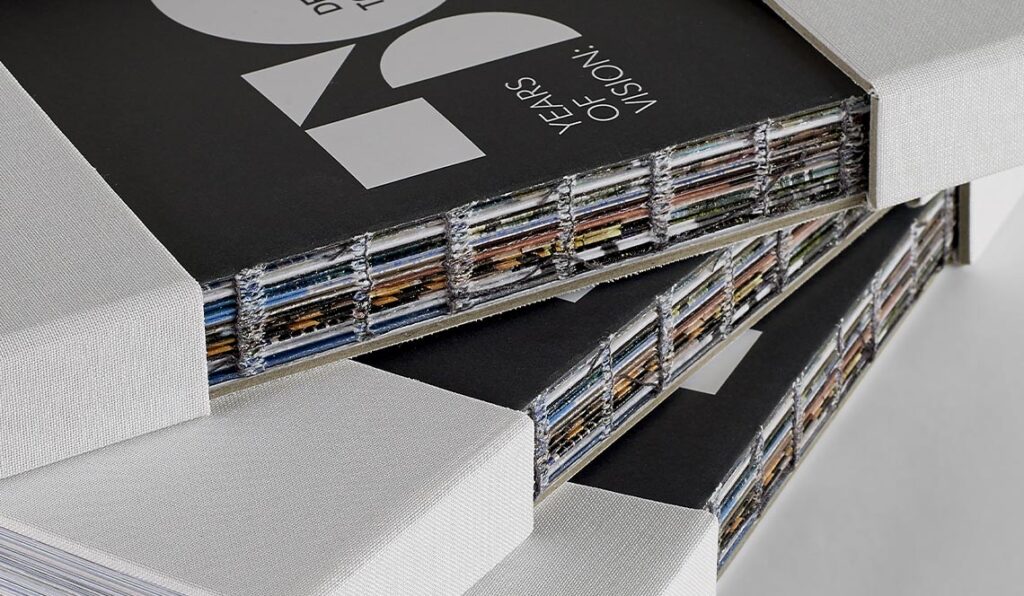 Exposed Smyth-Sewn Hardcover Book