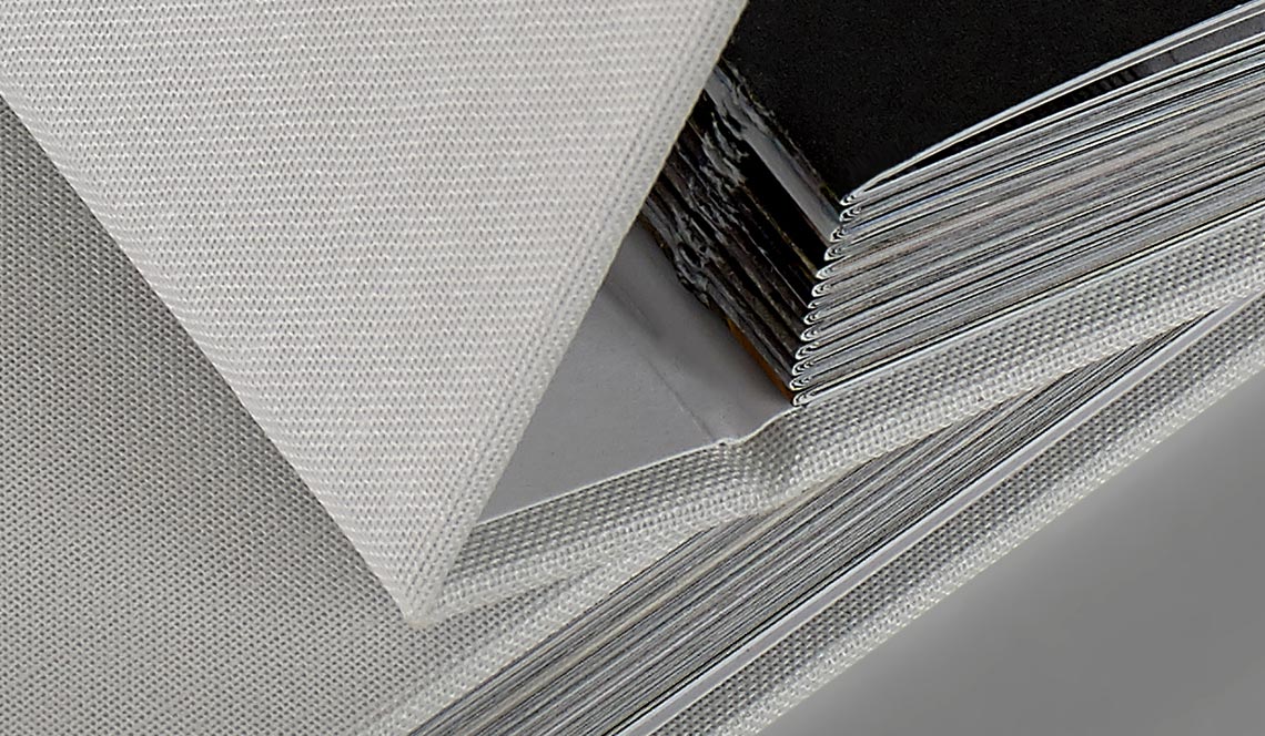 Exposed Smyth-Sewn Hardcover Book