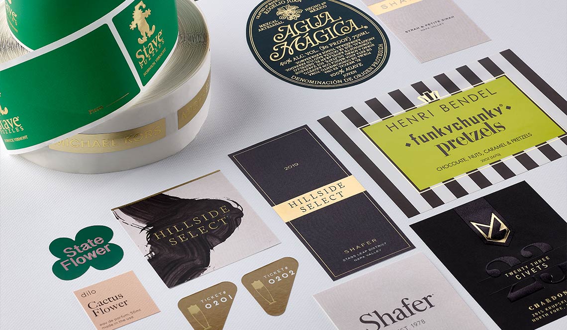 Custom Printed Labels and Hang Tags