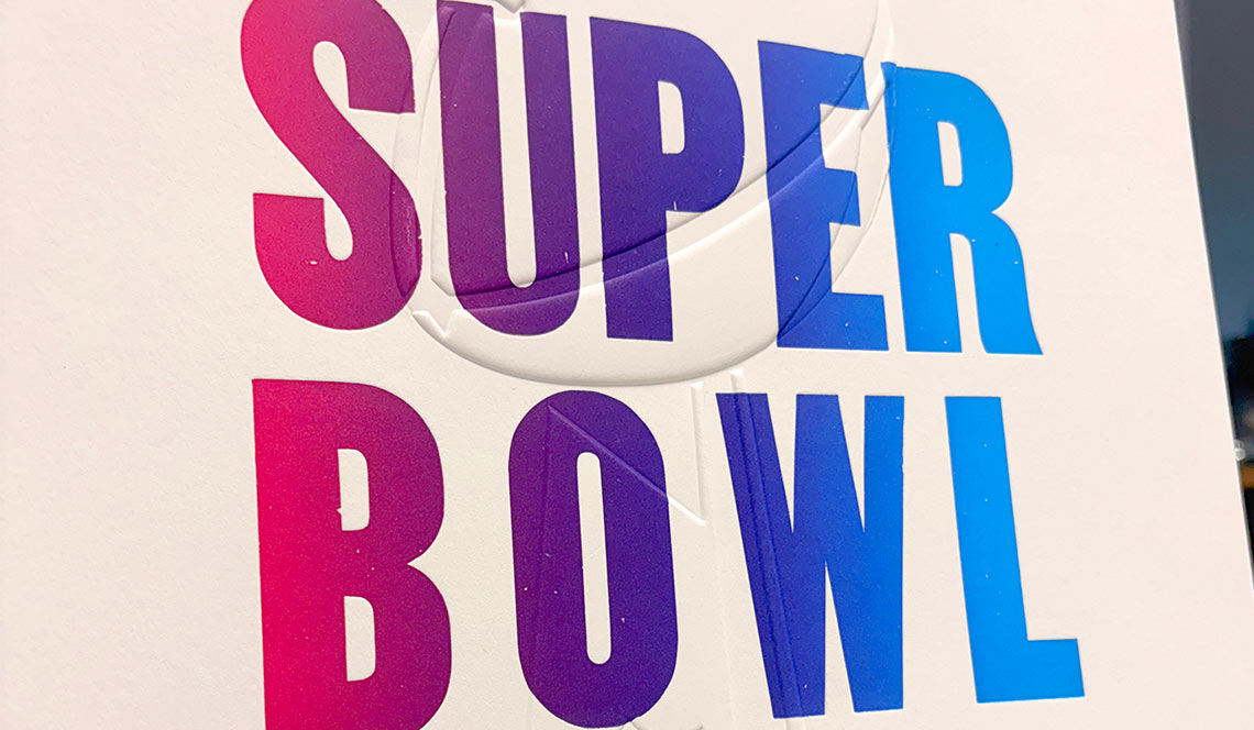 blind sculpted embossing